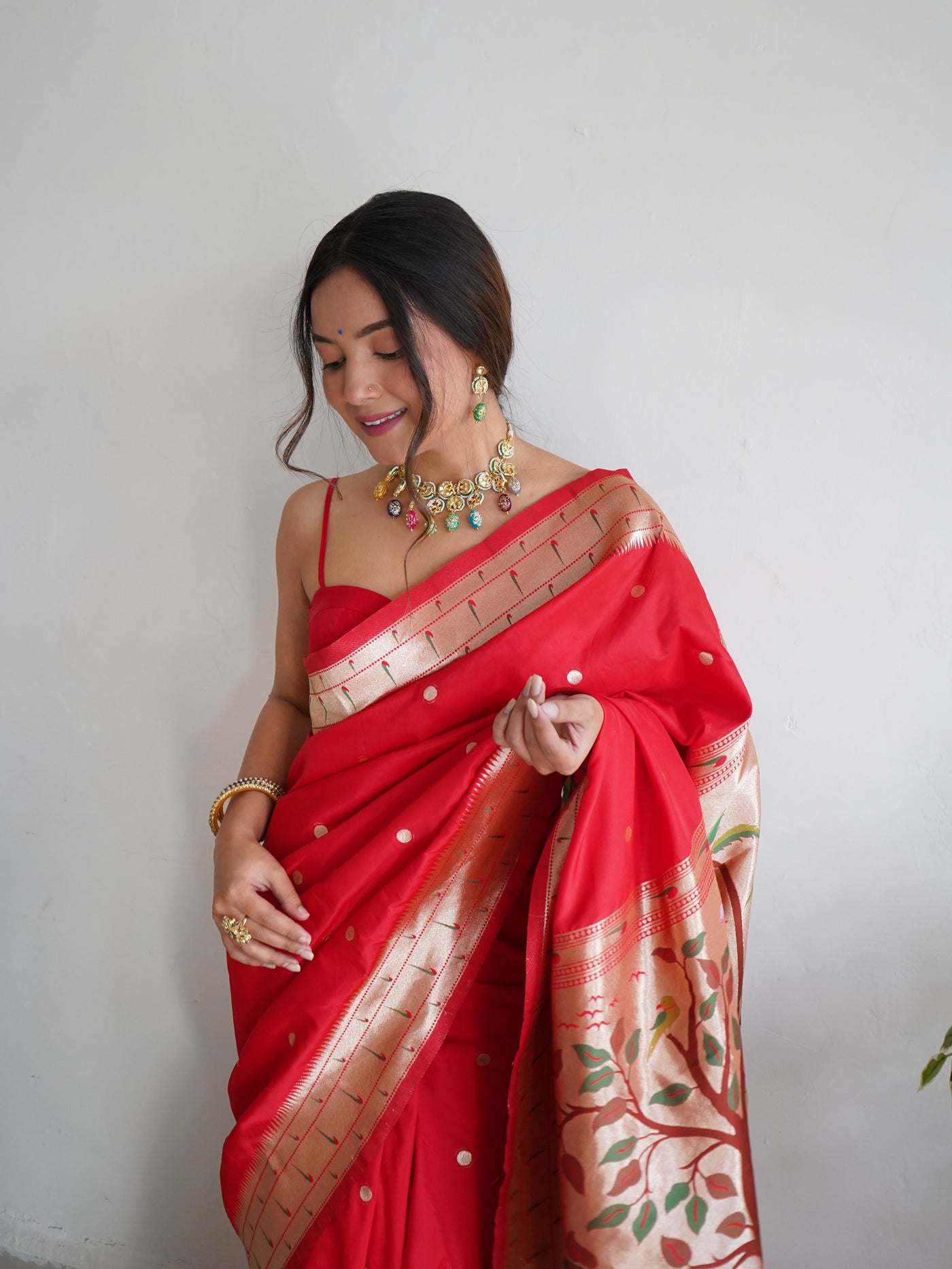 PURE BANARASI SILK SAREE WITH ZARI WEAVING