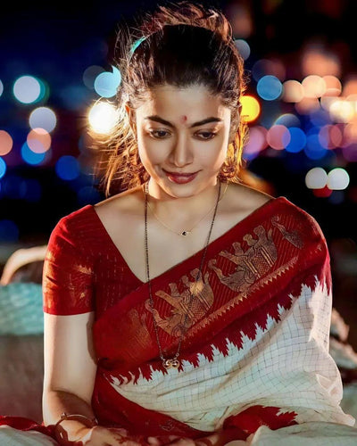 KANJIVARAM SOFT LICHI SILK SAREE