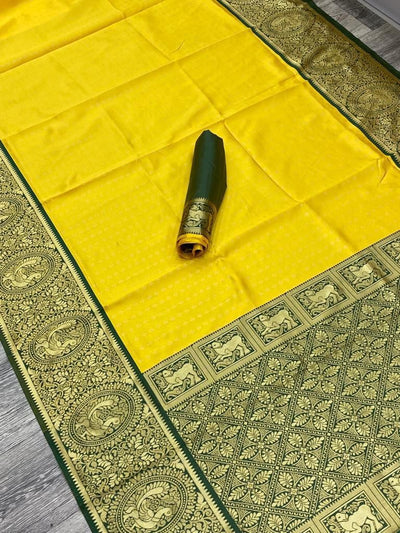 KANJIVARAM SOFT LICHI SILK SAREE