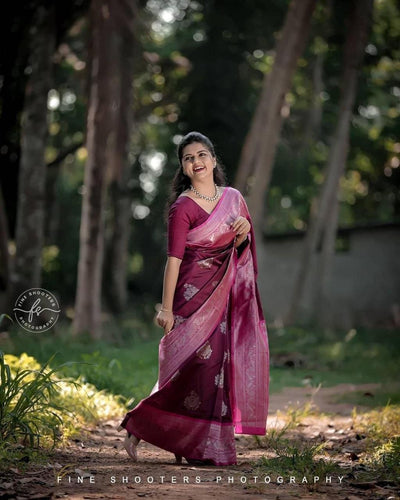 KANJIVARAM SOFT LICHI SILK SAREE