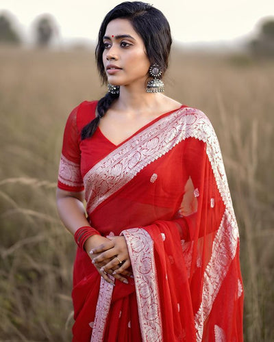 BOLLYWOOD HIT LINEN SOFT SAREE