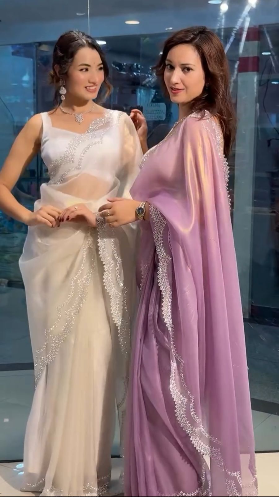 SUPER HIT NEW DIAMOND PANEL SAREE